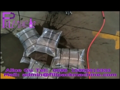 Water packaging machine with composite film