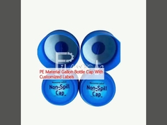 PE Material Gallon Bottle Cap With Customized Labels