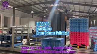 2106 V10 Five-Gallon Drum Column Palletizer