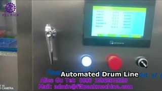 2236 L5 5-Gallon Drum Automatic 120-Drum Single-Head Decapping, External Brushing, Rinsing, Filling,
