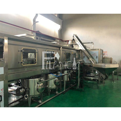1200bph Mineral Water Bottling Machine Production Line Complete 5 Gallon/20L Bottle Water Filling Machine supplier