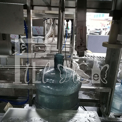 Complete 200BPH automatic 18.9L 5 gallon pure water production line filling bottlling machine supplier