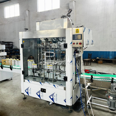 Automatic Liquid Water Juice Filling Machine Plastic Jar Bottle Multi Head supplier