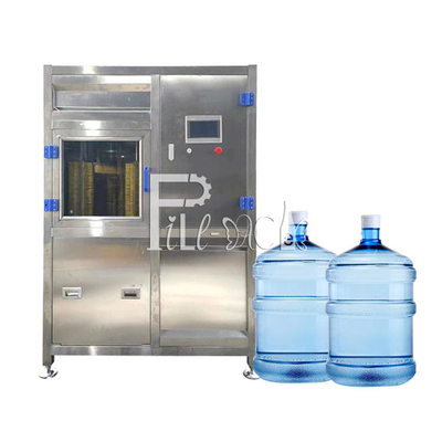 High Pressure inner rinsing 5 Gallon Bottle Washer outer brushing washing Single Station supplier