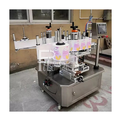 Automatic Square Flat Bottle Special Shaped Bottle labeller Double Side Adhesive Sticker Labeling Machine Equipment supplier