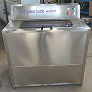 S-2 2 Station 5 Gallon Bottle Rinser with hot alkalic water supplier