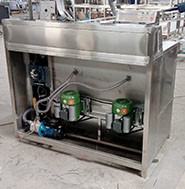 S-2 2 Station 5 Gallon Bottle Rinser with hot alkalic water supplier