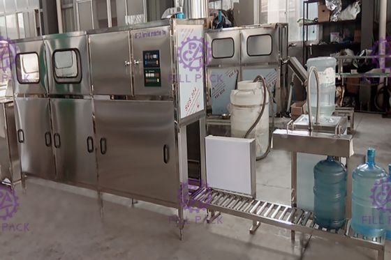 One Road 120 BPH 5 Gallon Water Filling Machine supplier