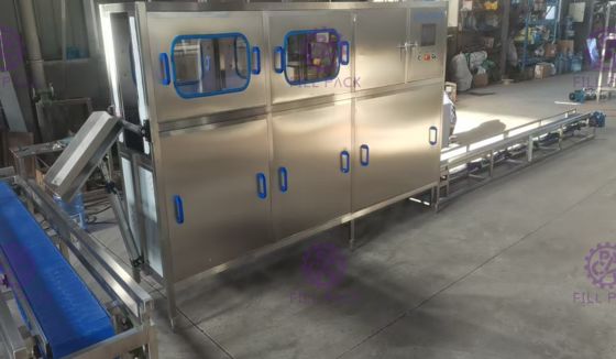 20 Litre Single Row 120 BPH Gallon Filling Line supplier