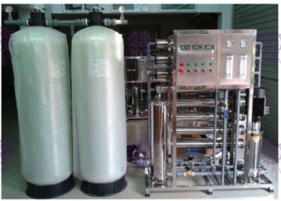 Drinkable 3000lph Reverse Osmosis Water Treatment Machine FRP Filter Tank supplier