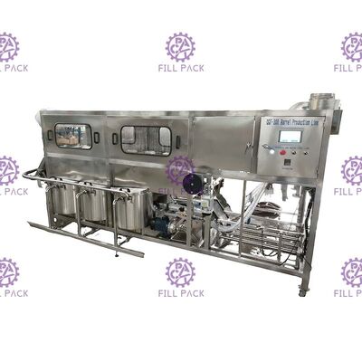 300BPH Automatic Plastic Bottle 3 Gallon 18.9L Bottled Water Filling Capping Machine supplier