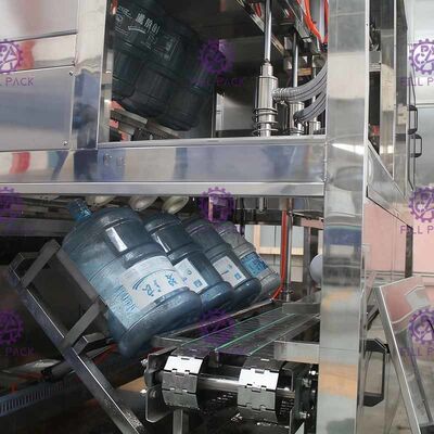 Conveyor Belt 600BPH Barrel Bottling Equipment With Touch Screen supplier