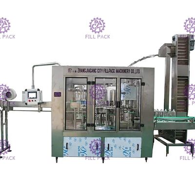 4000BPH Plastic Bottle Mineral Water Production Line Monoblock 2L Rinsing Filling Capping supplier