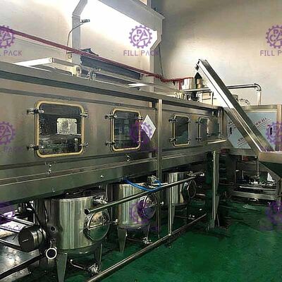 1200bph Mineral Water Bottling Machine Production Line Complete 5 Gallon/20L Bottle Water Filling Machine supplier