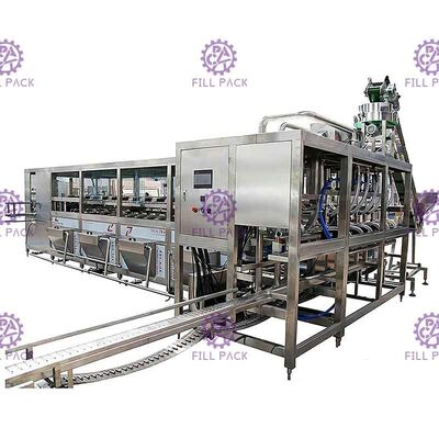 3 In 1 QGF-1000 Mineral Water Bottling Machine supplier