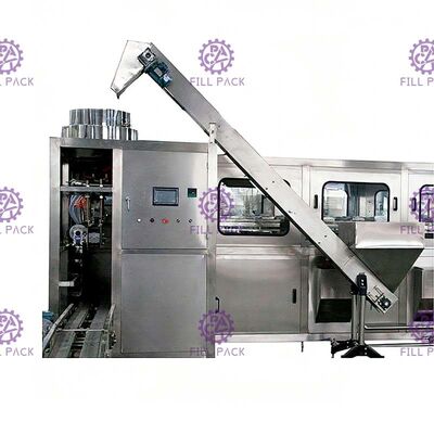 Electric 1500BPH Gallon Filling Machine With Cap Lifter supplier