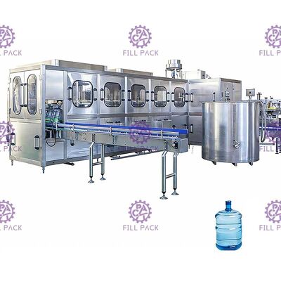 Non Spill Smart Cap 1000BPH 5 Gallon Filling Machine supplier
