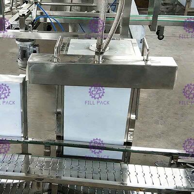 Auto Lifting Feeding SUS 304 120 BPH Gallon Filling Line supplier