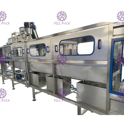 One Road 3 Gallon 200BPH Bottle Water Filling Machine / Line / Unit Pure Water Washing supplier