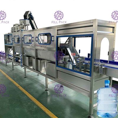 Sus 316 3 200BPH Gallon Jug Filling Machine With Bottle Holder supplier