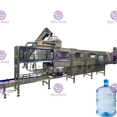 200BPH 5 Gallon Filling Machine With De-Capper Washer supplier