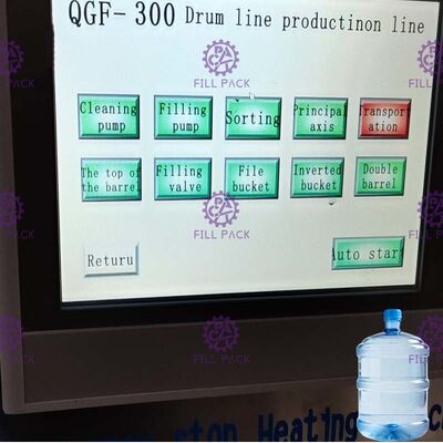 300bph Automatic Plc Control 5 Gallon Filling Machine For Drinking Water supplier