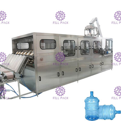 3 In 1 Monoblock Mineral Water Rinsing Filling Capping Machine 900BPH 10L Plastic Bottle supplier