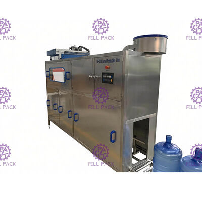 Automatic 5mm Level 120BPH Gallon Filling Line PLC Control supplier