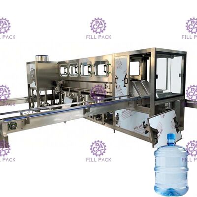 Easy Rinsing 450BPH 5 Gallon Pure Water Filling Machine supplier