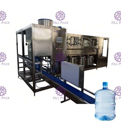 Integrated 450BPH 20L 5 Gallon Water Filler Plc Control supplier