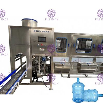Food Safe 450BPH 18.9L Pure Water Filling Machine supplier