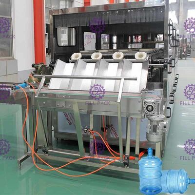 18.9 Liter Plastic Bottle 600BPH Gallon Filling Line supplier