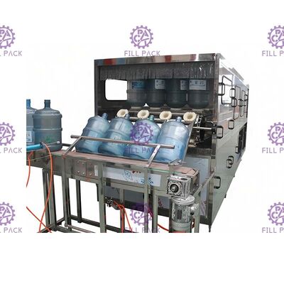 SS 304 20 Liter Jar Filling Machine With Labeling Machine supplier