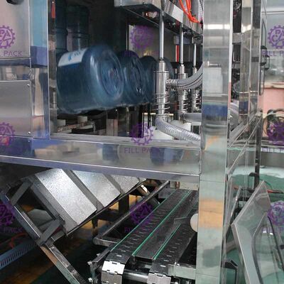 Concave Convex Shape 3 In 1 20 Liter Jar Filling Machine supplier