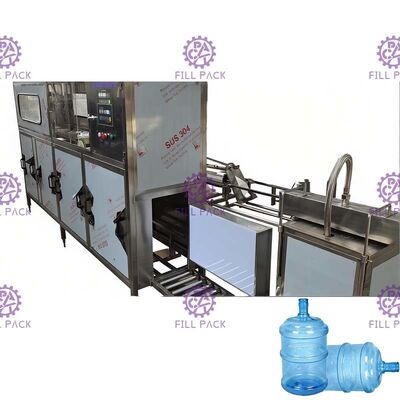 Sus 304 5 Gallon Water Filling Machine Hot Alkaline Water Washing supplier