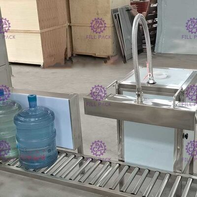 Monoblock Bottle Water Plc 5 Gallon Filling Machine With Overflow Valve supplier