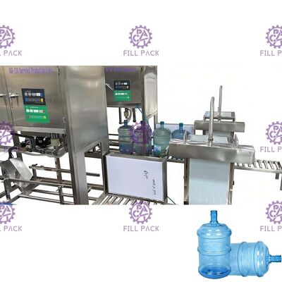 QGF-100 Automatic 120 Bph 5 Gallon Bottling Line / Machine / System supplier