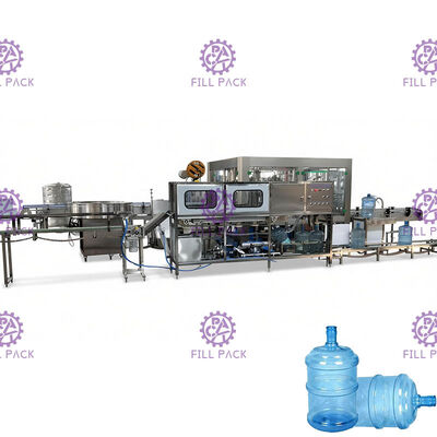 Auto Hot Washing QGF-120 5 Gallon Filling Machine supplier