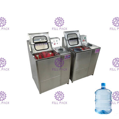 120BPH Semiauto Barrel 5 Gallon Bottle Washer With Scram Button supplier