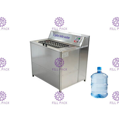 S-2 Manual Control Decapping 400BPH 5 Gallon Bottle Washer supplier