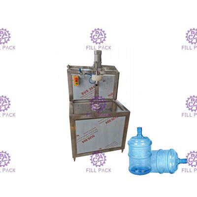 Semi-Automatic Gallon Bucket Rinser / High-Pressure Gallon Barrel Rinser supplier