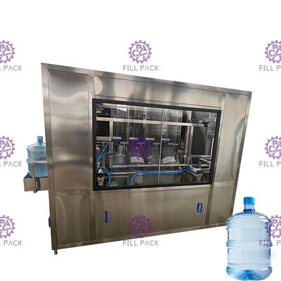 Fully Automatic SUS 304 Pre-Wash Gallon Barrel Cleaning Machine supplier