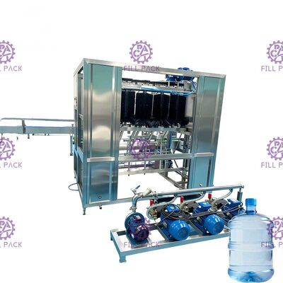 Automatic SUS304 20L Bottle Cleaning Machine  600BPH Capacity supplier