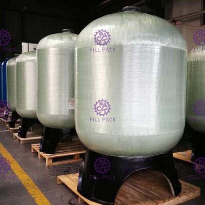 Fiberglass Water Treatment Machine Pressure Vessel Sand Filter FRP Tank supplier