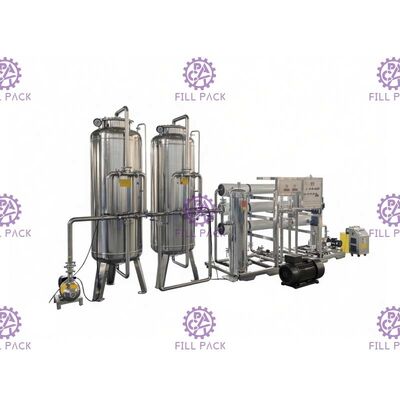 Sus304 Auto Operation Valve Drinking 4000lph Ro Water Treatment Machine supplier