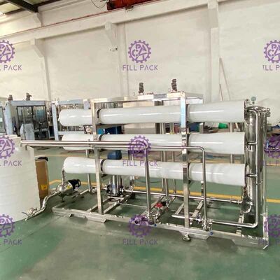 Water Bottling Line Hollow Fibre Filtration 4000 LPH RO Plant supplier