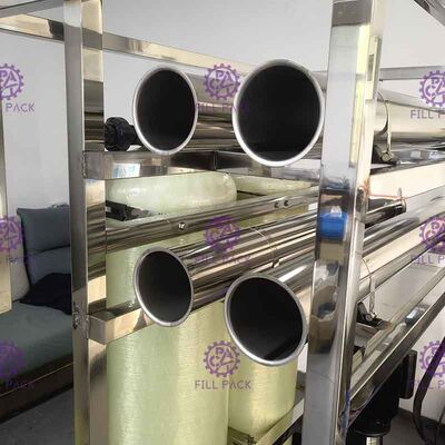 SS304 Membrane Housing 1500LPH RO Treatment Plant supplier