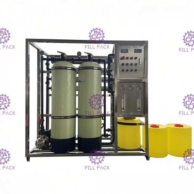 SS304 Membrane Housing 1500LPH RO Treatment Plant supplier