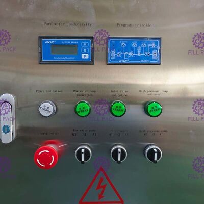 Manual Valve 500LPH Reverse Osmosis Water Treatment Machine supplier