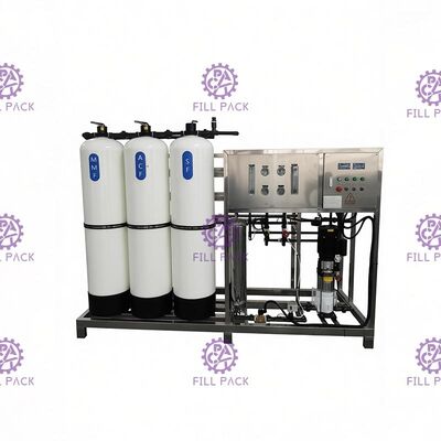 Manual Valve 500LPH Reverse Osmosis Water Treatment Machine supplier